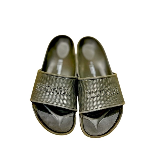 Birkenstock black Barbados beach Slide Sandals contoured Germany size Eu 42 - Picture 7 of 12